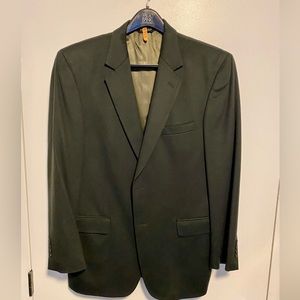 Jos A Banks Green Cashmere Blazer 42L